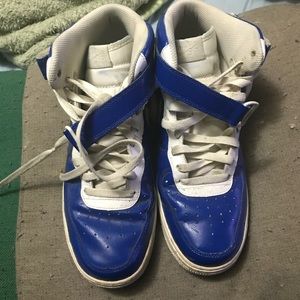 Blue Nike Air Shoes